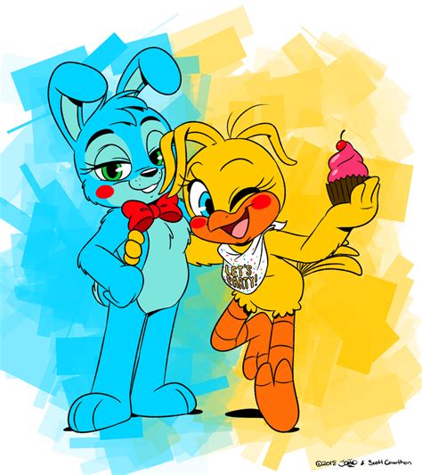 bonnie and toy chica|toy bonnie rooster.